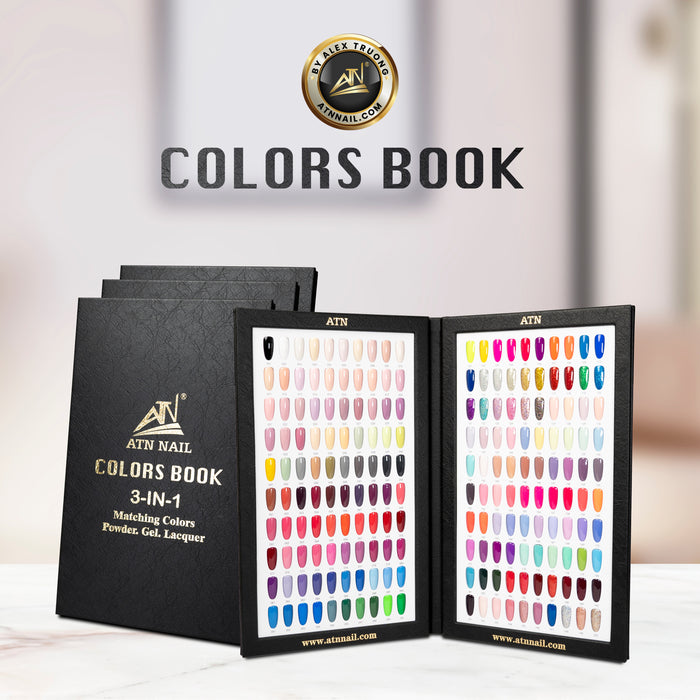 NEW LEATHER SAMPLE BOOK ATN 200 COLORS