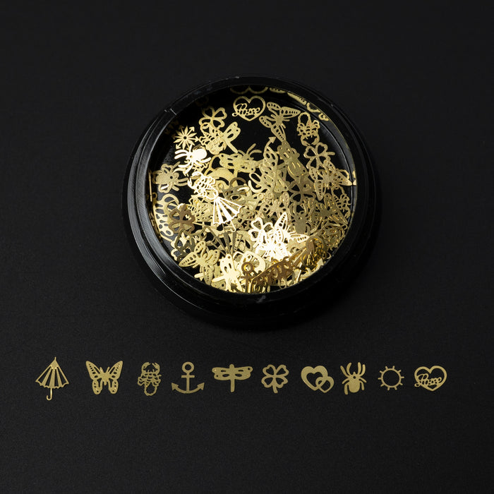 Copper Alloy Nails Decoration 5 Styles - Forest, Seaside, Tropical, Universe, Ocean