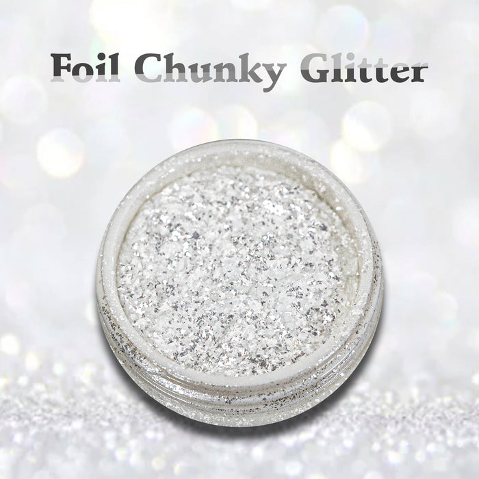 GLITTER - ALUMINUM FOIL CHUNKY GLITTER