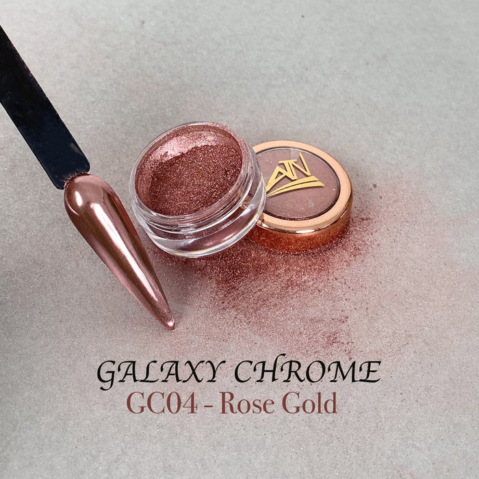 ATN CHROME - GALAXY COLORS  CHROME NAIL POWDER- 0.9 GRAM