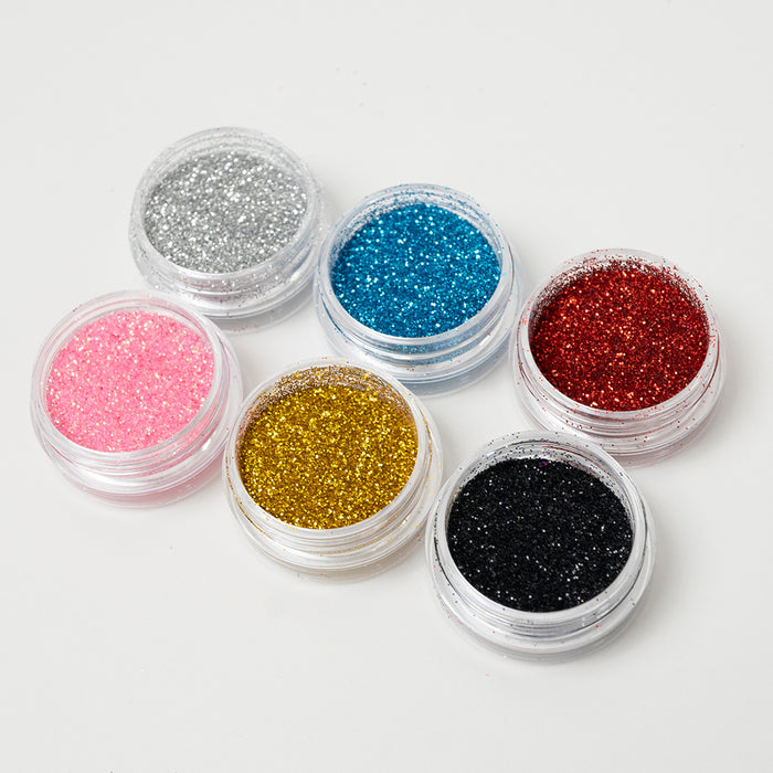 GLITTER - PIGMENT 6 COLORS