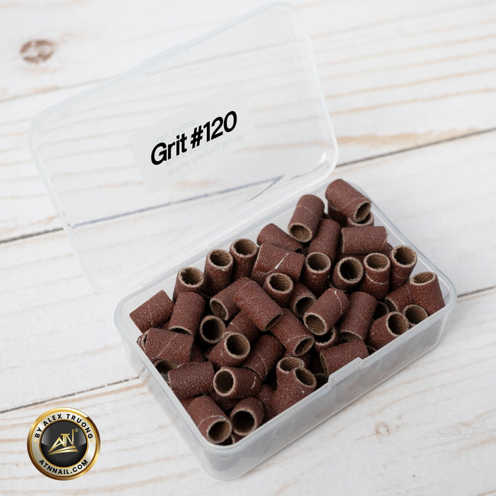 BROWN SANDING BAND - 3 size | 100 Pcs