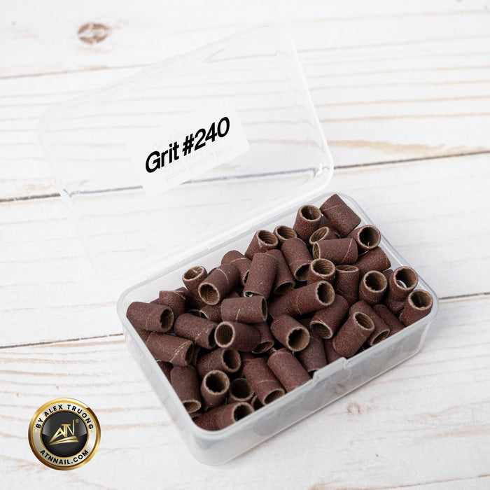 BROWN SANDING BAND - 3 size | 100 Pcs