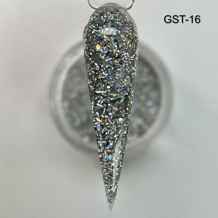 GEMS - COLLECTION 36 COLORS GLITTER POWDER