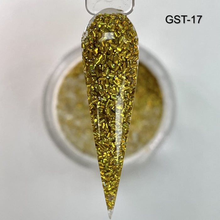 GEMS - COLLECTION 36 COLORS GLITTER POWDER