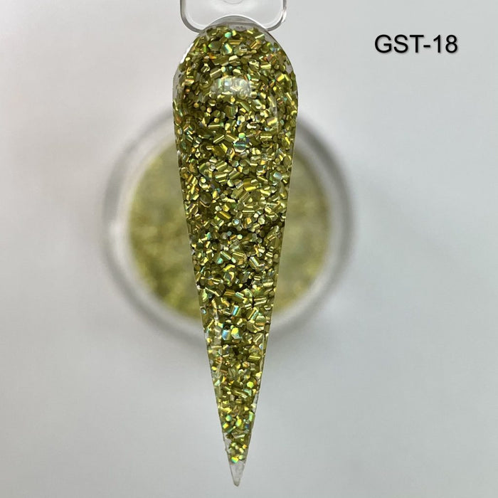 GEMS - COLLECTION 36 COLORS GLITTER POWDER