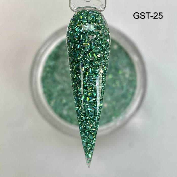 GEMS - COLLECTION 36 COLORS GLITTER POWDER