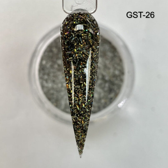 GEMS - COLLECTION 36 COLORS GLITTER POWDER