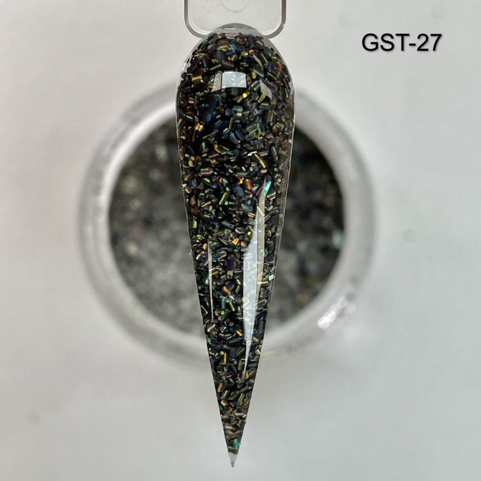 GEMS - COLLECTION 36 COLORS GLITTER POWDER