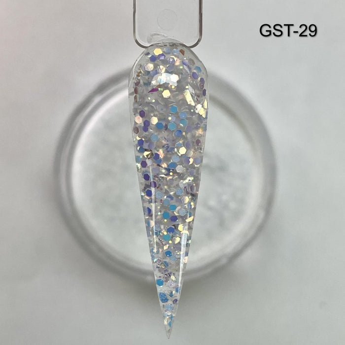 GEMS - COLLECTION 36 COLORS GLITTER POWDER