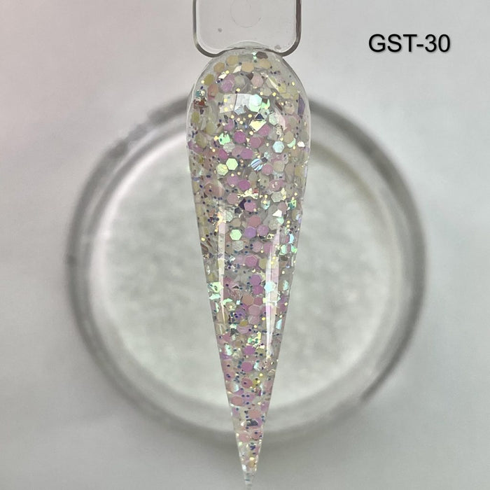 GEMS - COLLECTION 36 COLORS GLITTER POWDER