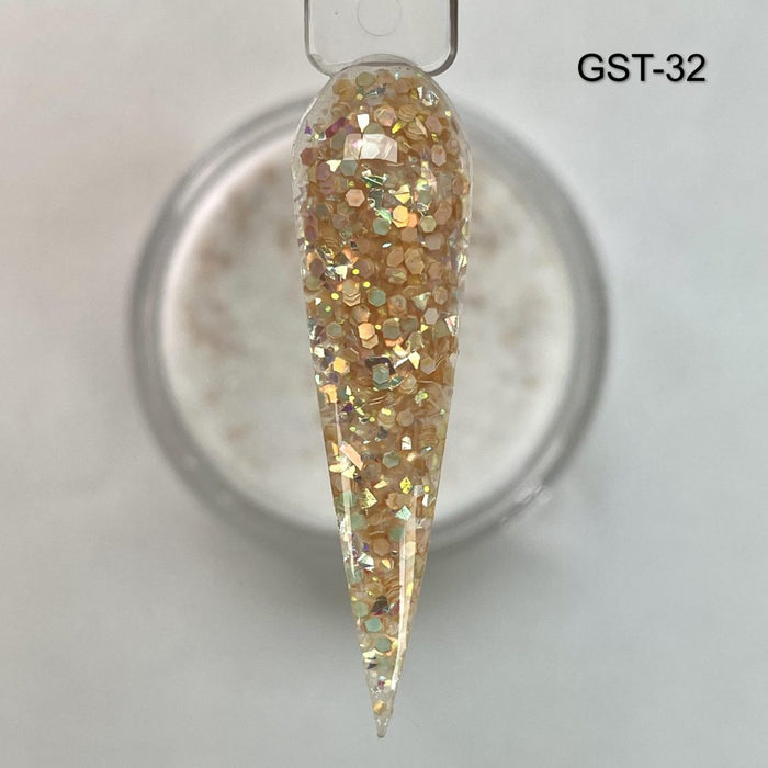 GEMS - COLLECTION 36 COLORS GLITTER POWDER