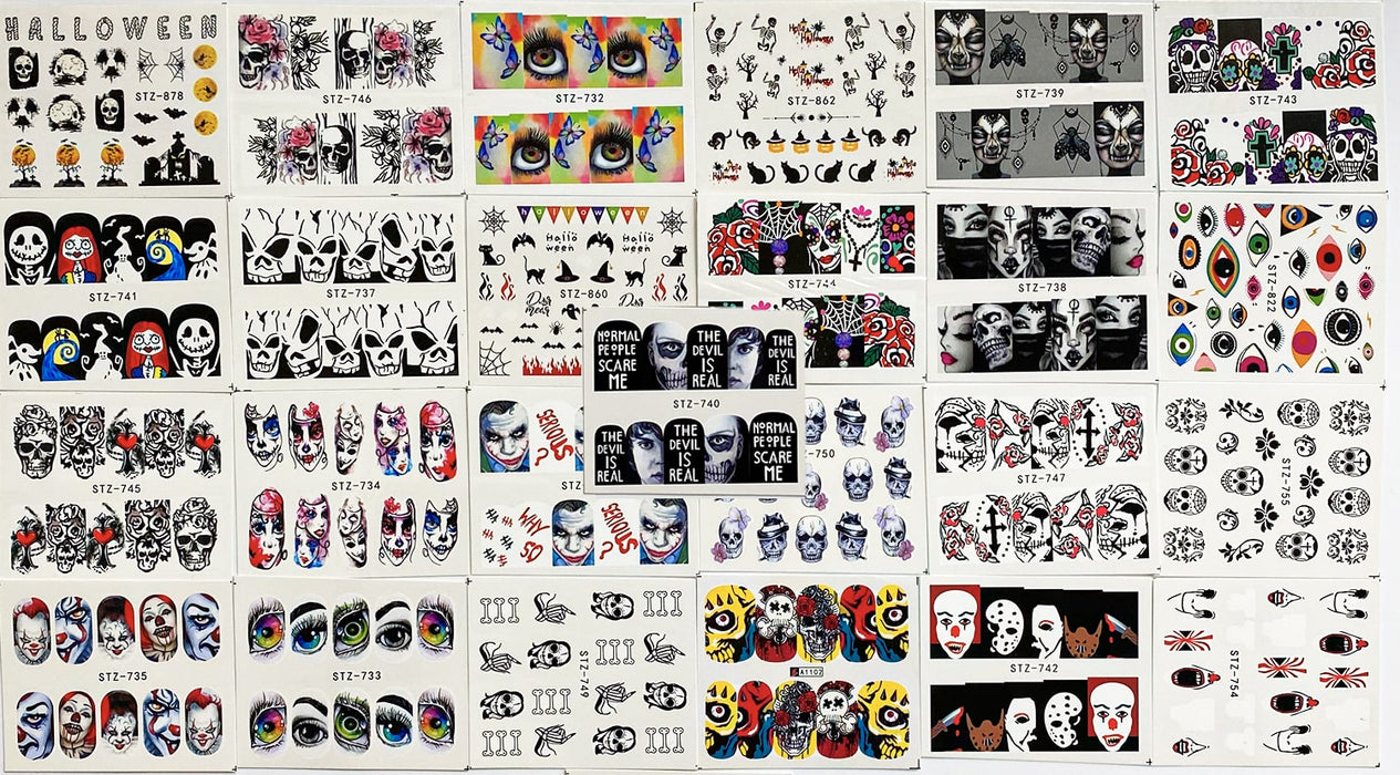 STICKER - NAIL ART WATER