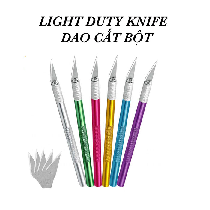 LIGHT DUTY KNIFE - DAO CAT BOT ( 6 Colors)