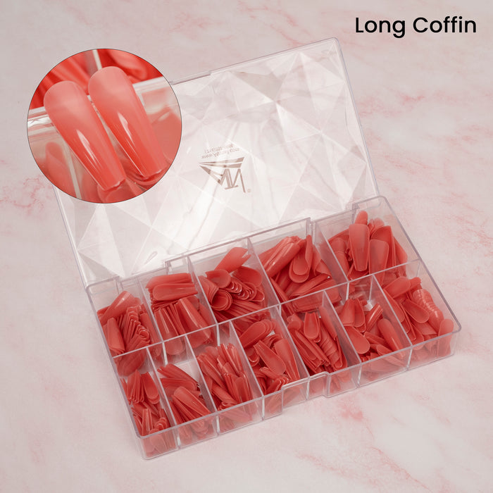 TIPS MÓNG ÚP GEL EXT (BOX) - COLORS TIP BOX
