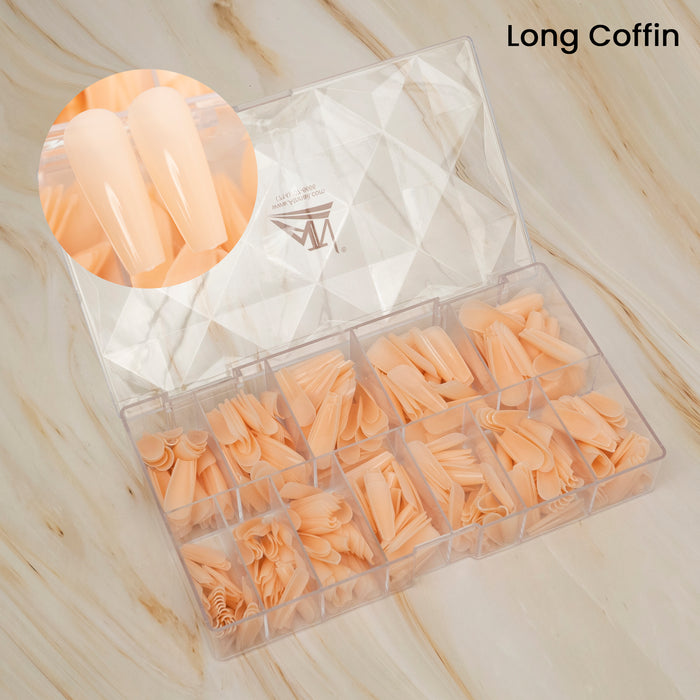 TIPS MÓNG ÚP GEL EXT (BOX) - COLORS TIP BOX
