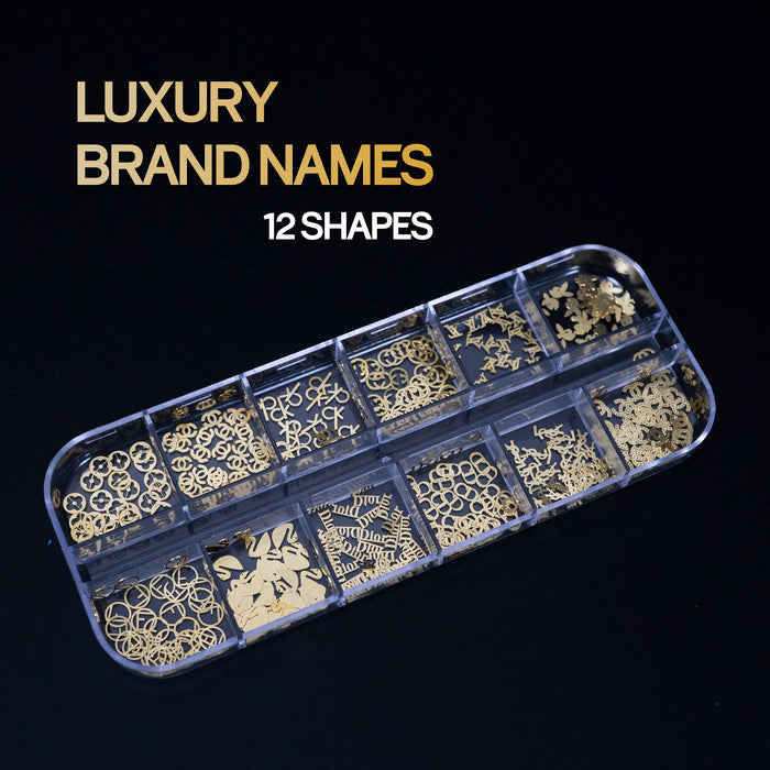 SEQUINS - LUXURY BRAND NAME_Chanel, LV, Playboy, Swarovski, Playboy, CK, Dior