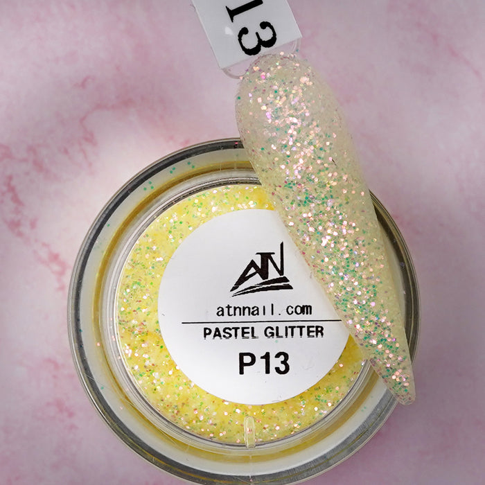 GLITTER - PASTEL GLITTER COLLECTION 14 COLORS | 0.5 OZ
