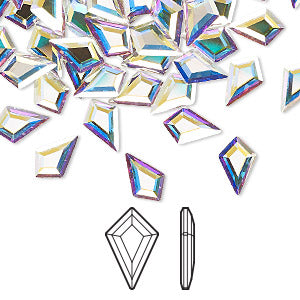 HIGH QUALITY 3D AB RAINBOW DIAMOND GEMSTONE - Flat Back