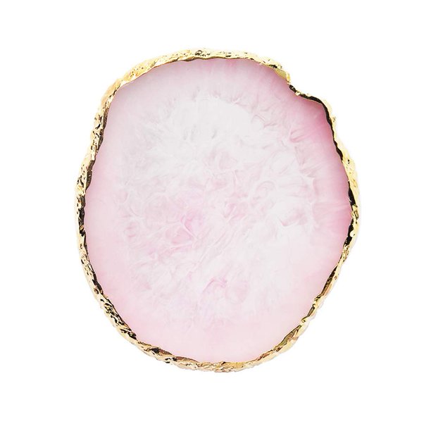 Leaf & Round Shapes Painting Plates – 7 Colors