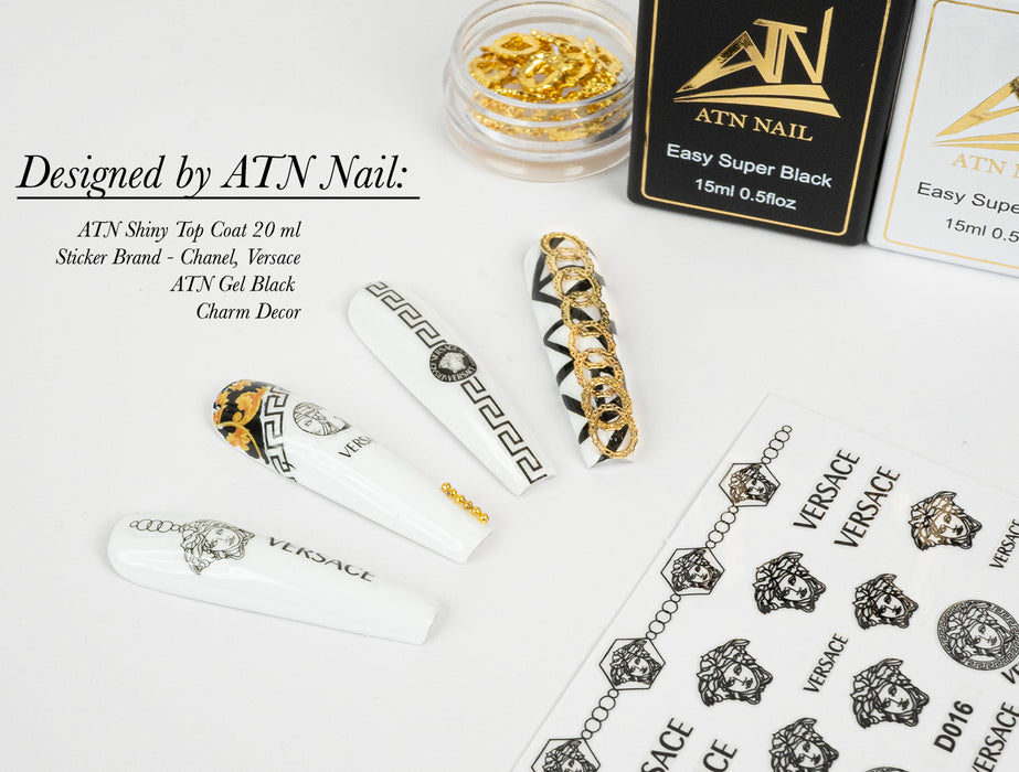 STICKER - FENDI & VERSACE | SET 6 PCS