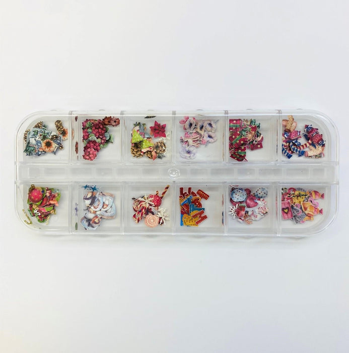 PAPER SEQUINS - CHRISTMAS