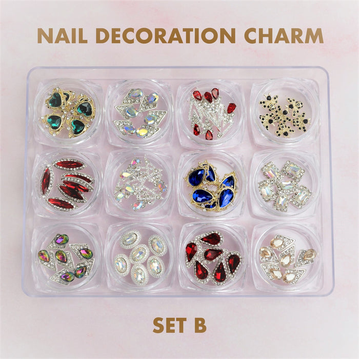 SPECIAL PRICE !!! NAIL DECORATION RHINSTONES CHARM SPECIAL SET