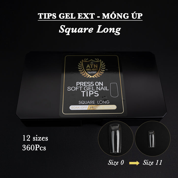 ATN Gel-X Box of Tips - 12 sizes 600pcs