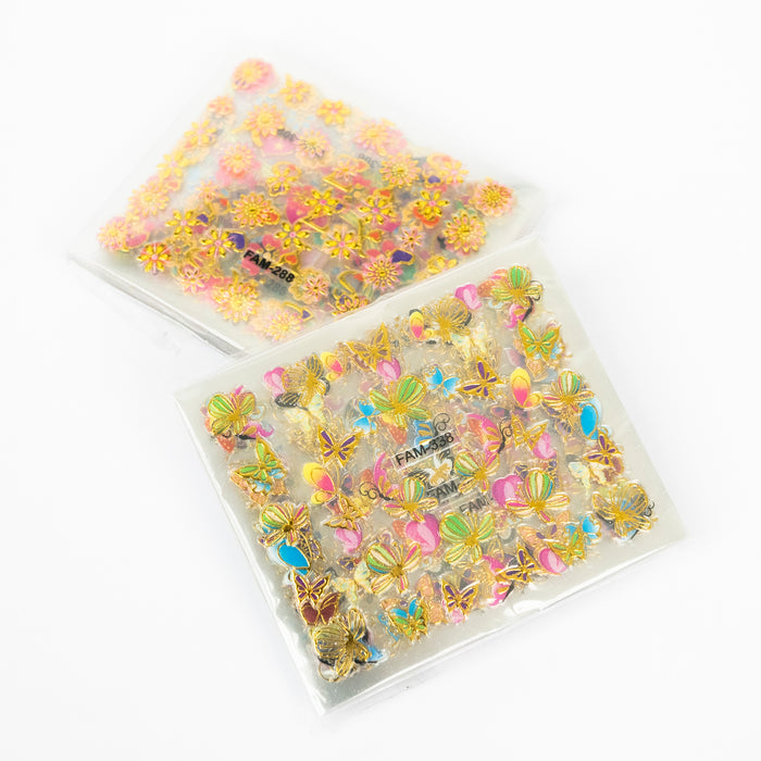 STICKER - 3D MULTIPLE DESIGN | SET 30 PCS