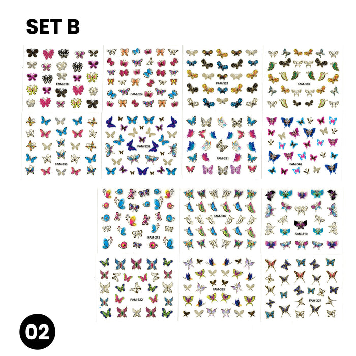STICKER - 3D MULTIPLE DESIGN | SET 30 PCS
