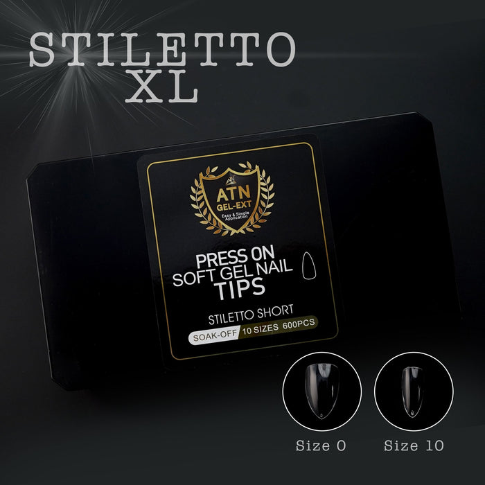 ATN Gel-X Box of Tips - 12 sizes 600pcs