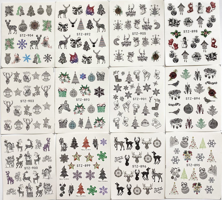 STICKER - NAIL ART WATER