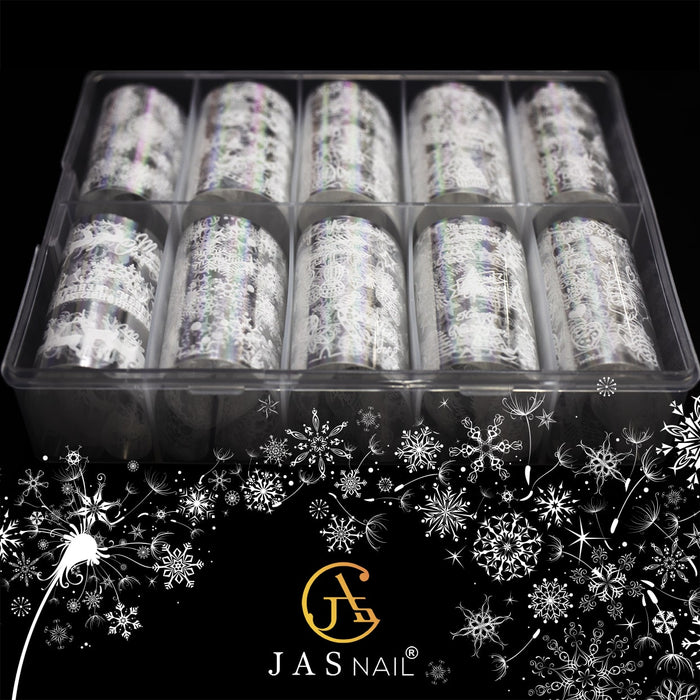 TRANSFER FOIL - CHRISTMAS WHITE | DFOTX03