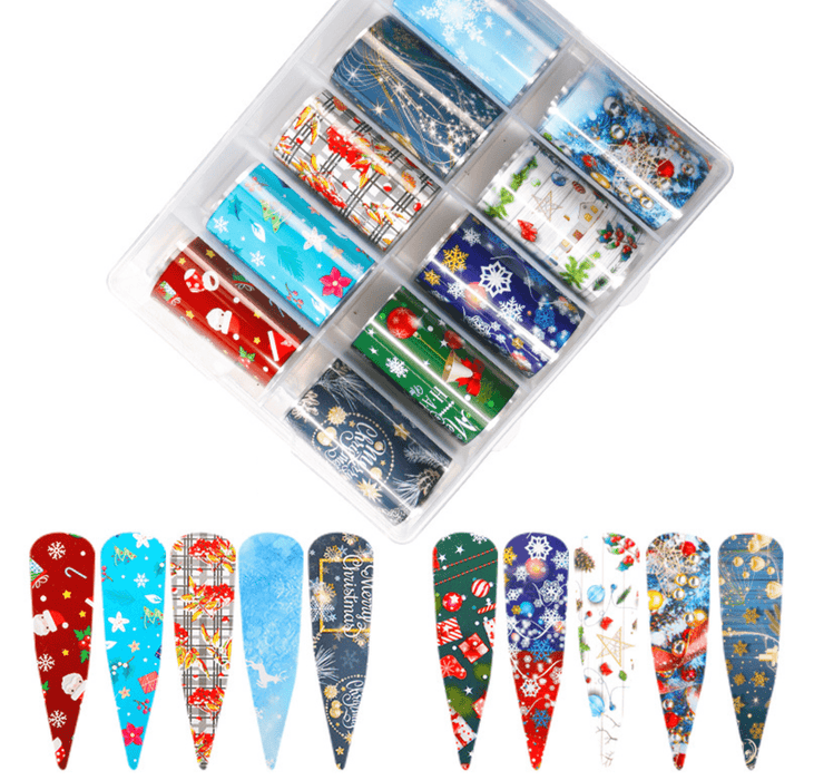 TRANSFER FOIL - CHRISTMAS COLORFUL | DFOTX08