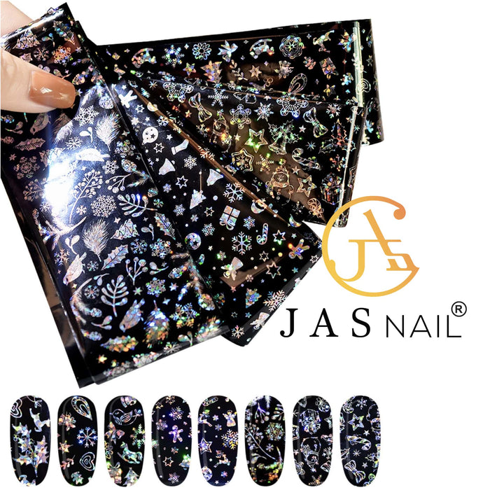 TRANSFER FOIL - CHRISTMAS HOLO BLACK | DFOTX02