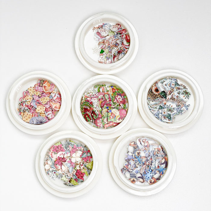 PAPER SEQUINS - CHRISTMAS