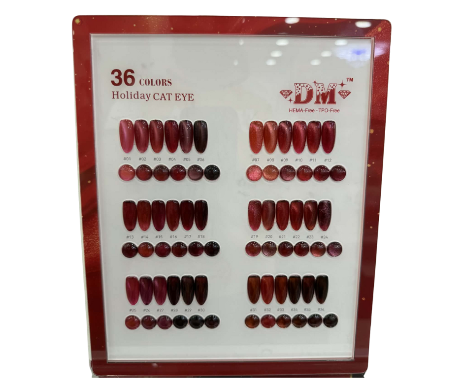 Holiday Cat Eye - Set 36 Colors | DM Collection