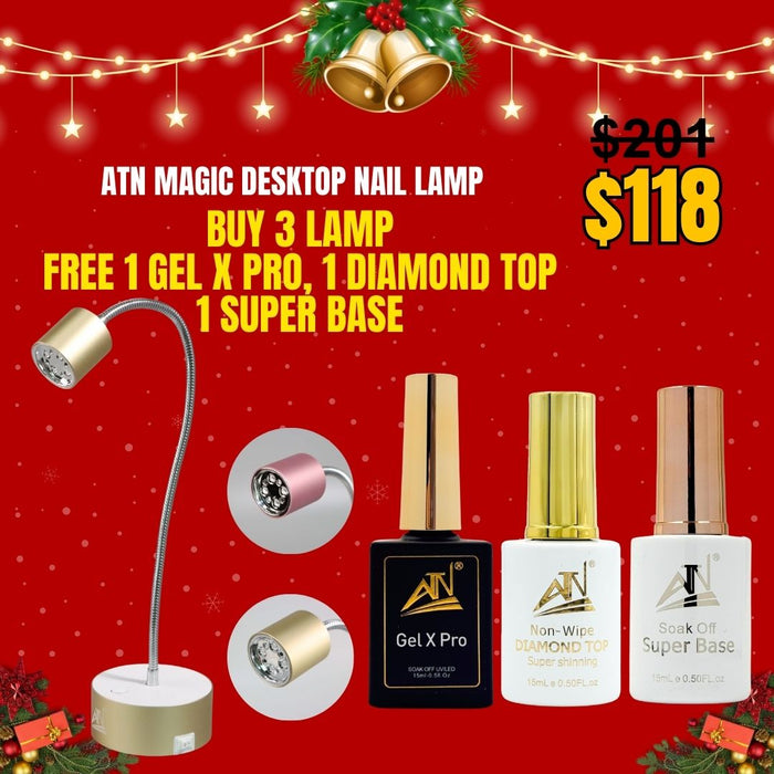Magic Desktop Nail lamp | Combo 3 Nail Lamps Get Free Gifts