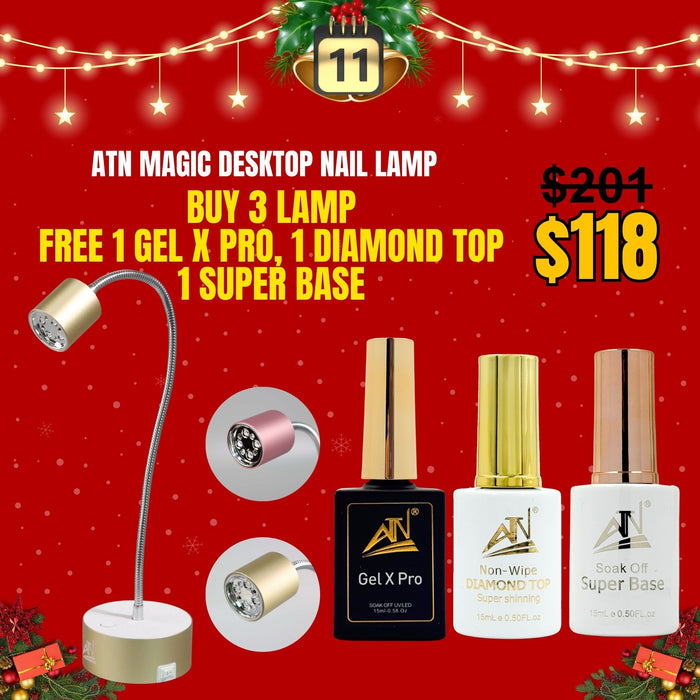 Magic Desktop Nail lamp | Combo 3 Nail Lamps Get Free Gifts