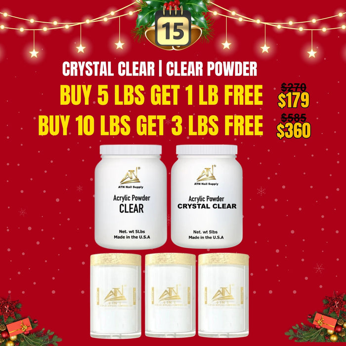 Clear & Crystal Clear Mix & Match | Buy 5 Lbs Get 1Lb Free