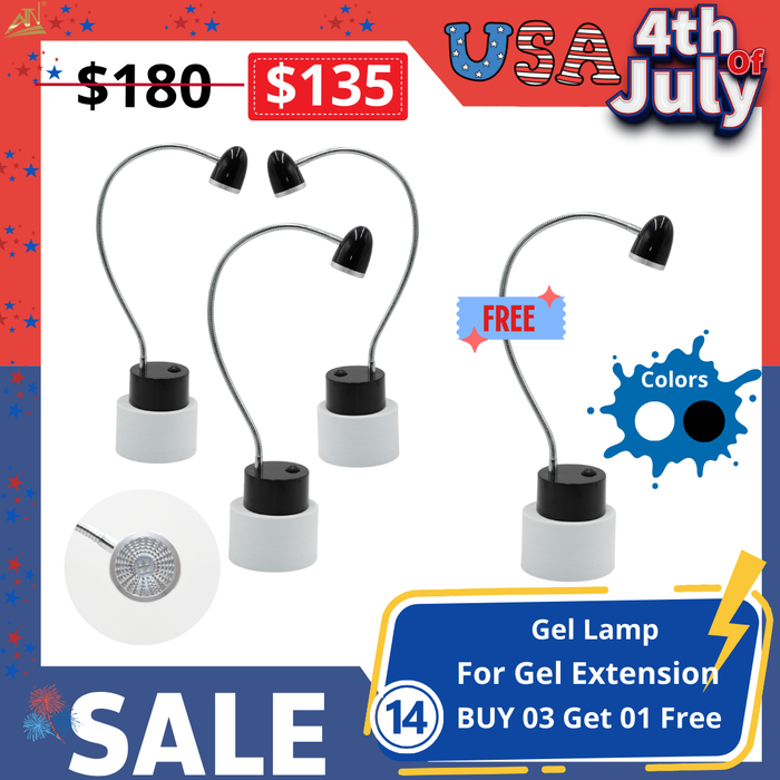14- Gel lamp Gel Extension Buy 03 get 01 Free