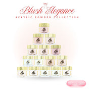 Blush Elegance Acrylic Powder 4oz - Set 15 Colors