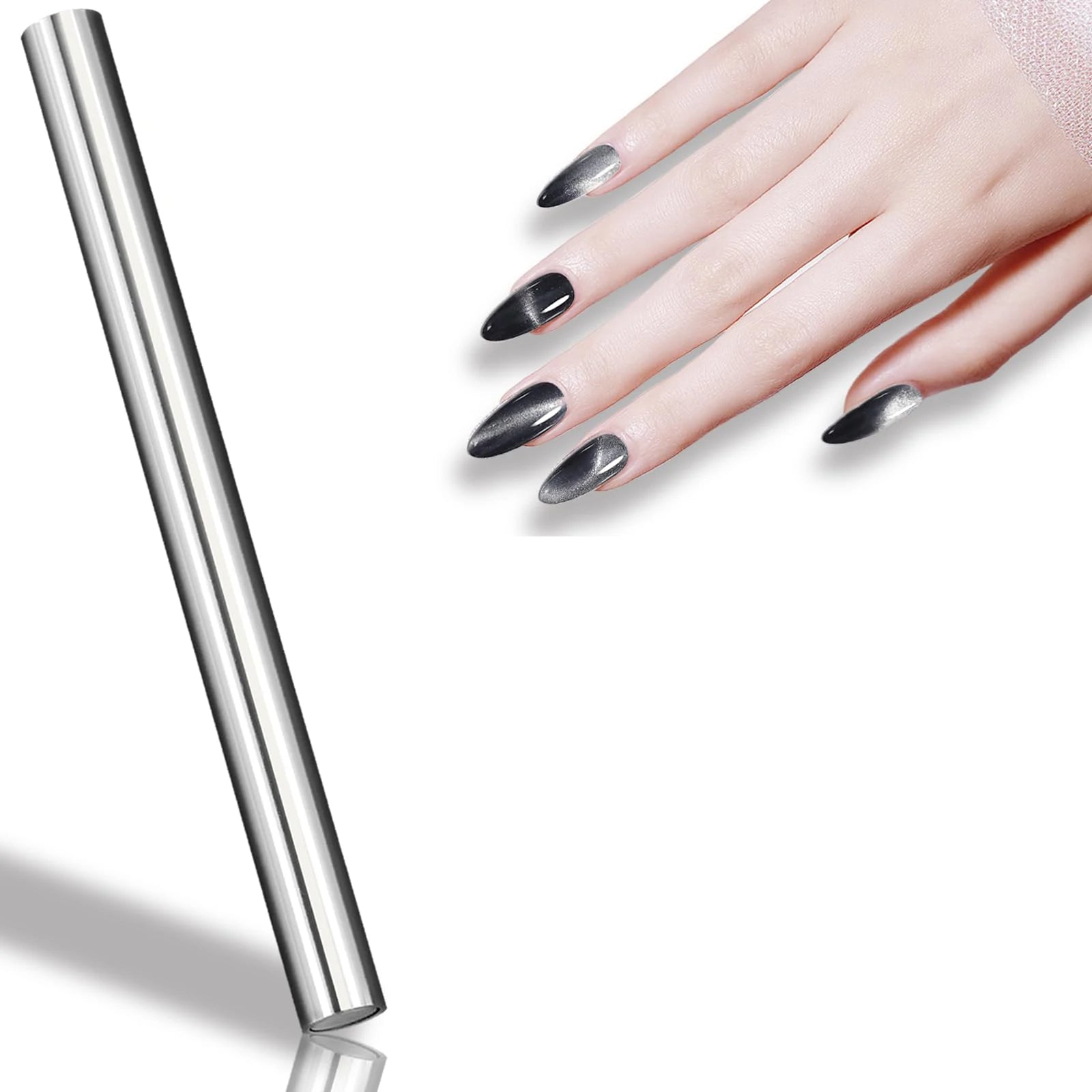 Nam châm móng tay hai đầu cho sơn gel mắt mèo cỡ lớn