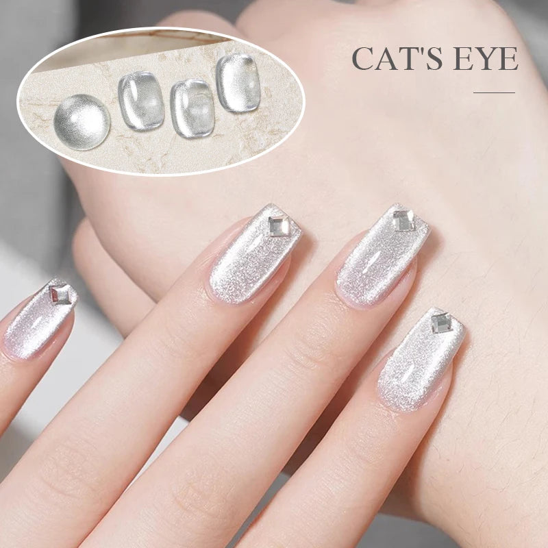 Gel mắt mèo ATN – Bạch kim bạc 15ml