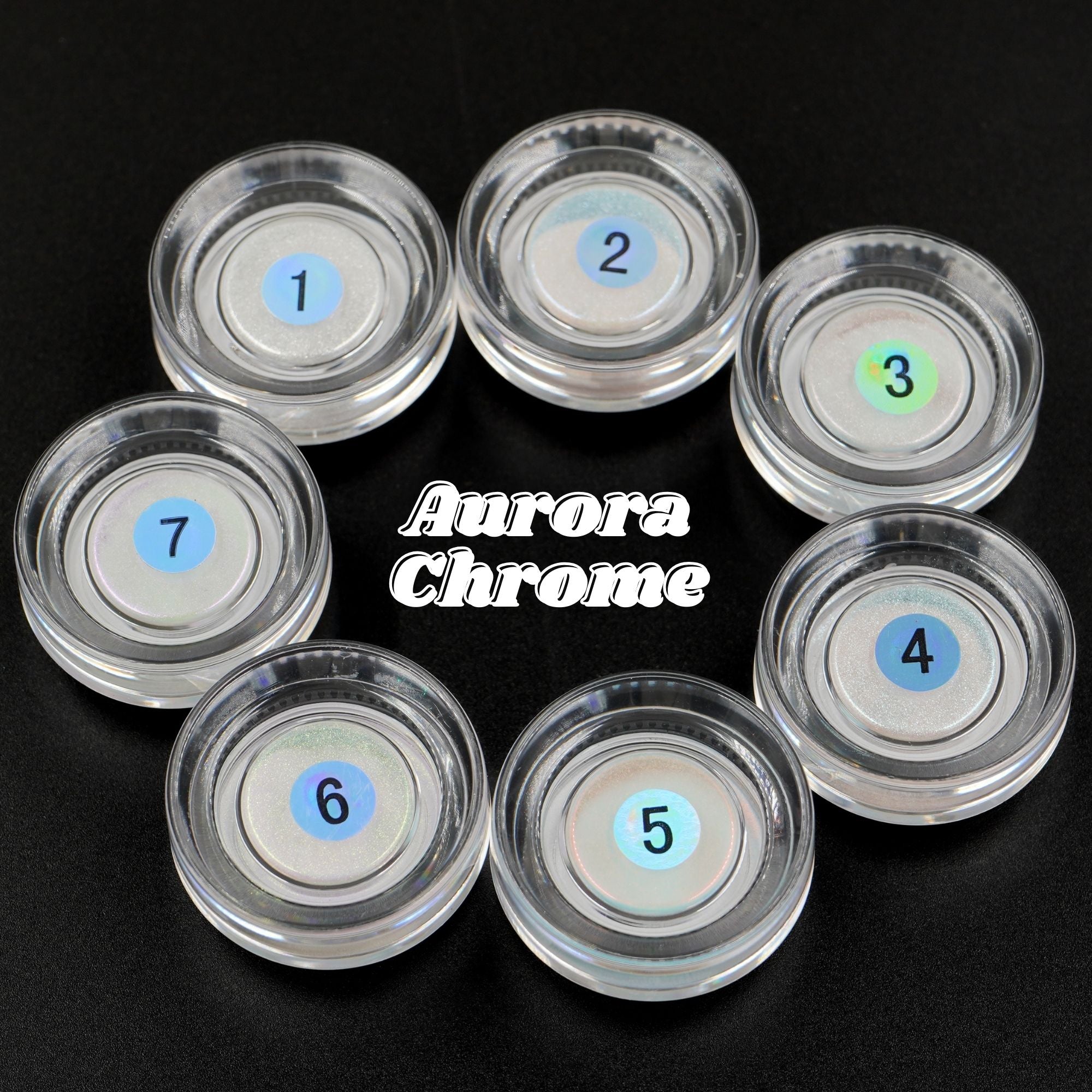 Sơn móng tay ATN Aurora Chrome 7 màu