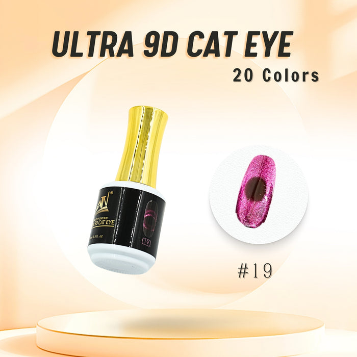 ATN ULTRA 9D CAT EYE GEL POLISH 15 ml | SET 20 Colors