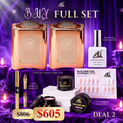 DEAL 2: SET BUILDER GEL 16 COLORS + 2 ATN NEW LAMP 115W + 10 CLEAR BUILDER GEL 20ML + BUILDER GEL BRUSH