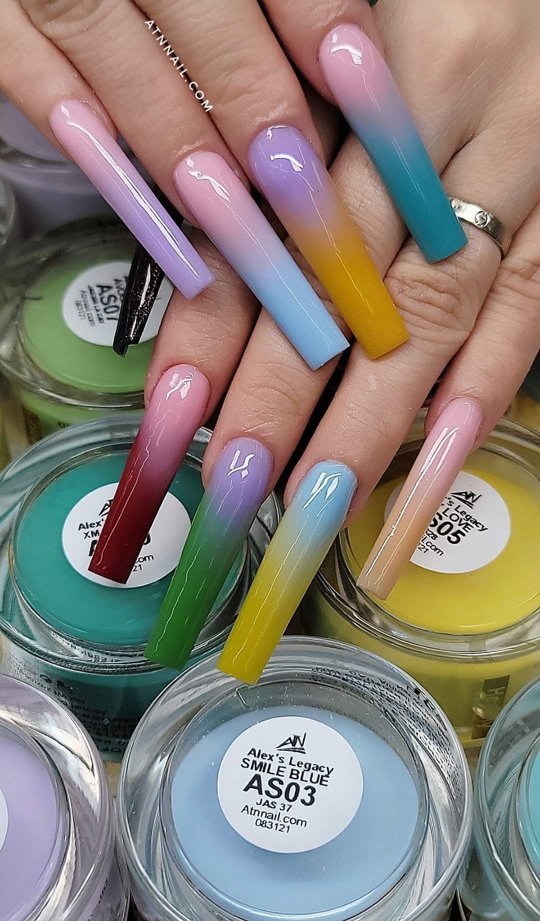 Alex’s Legacy Acrylic Powder - Set AS 18 Colors
