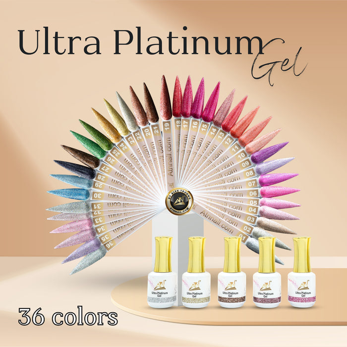 ULTRA PLATINIUM GEL POLISH 15 ml | SET 36 Colors