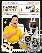 DEAL 2 - DIPPING #2 BASE COAT 4oz - BUY 3 GET 2